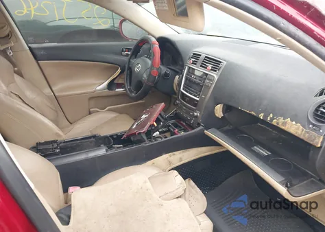 2006 Lexus Is 250 from USA, damaged, VIN JTHCK262962003180